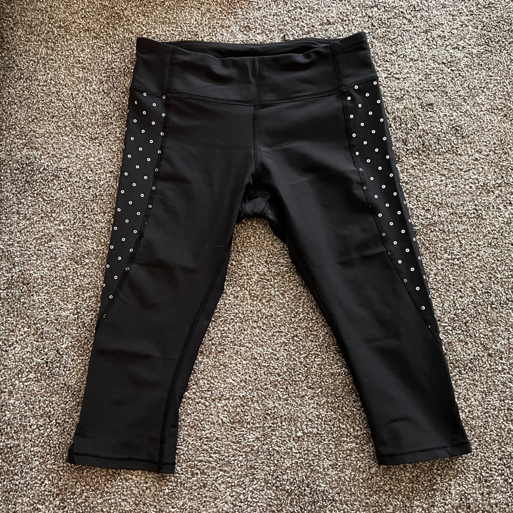 Lululemon Shine Dot Reflective Tight size 8
